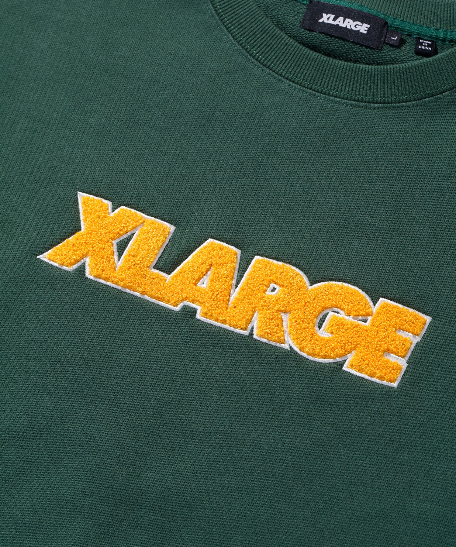 CHENILLE STANDARD LOGO CREWNECK SWEATSHIRT - Image 3