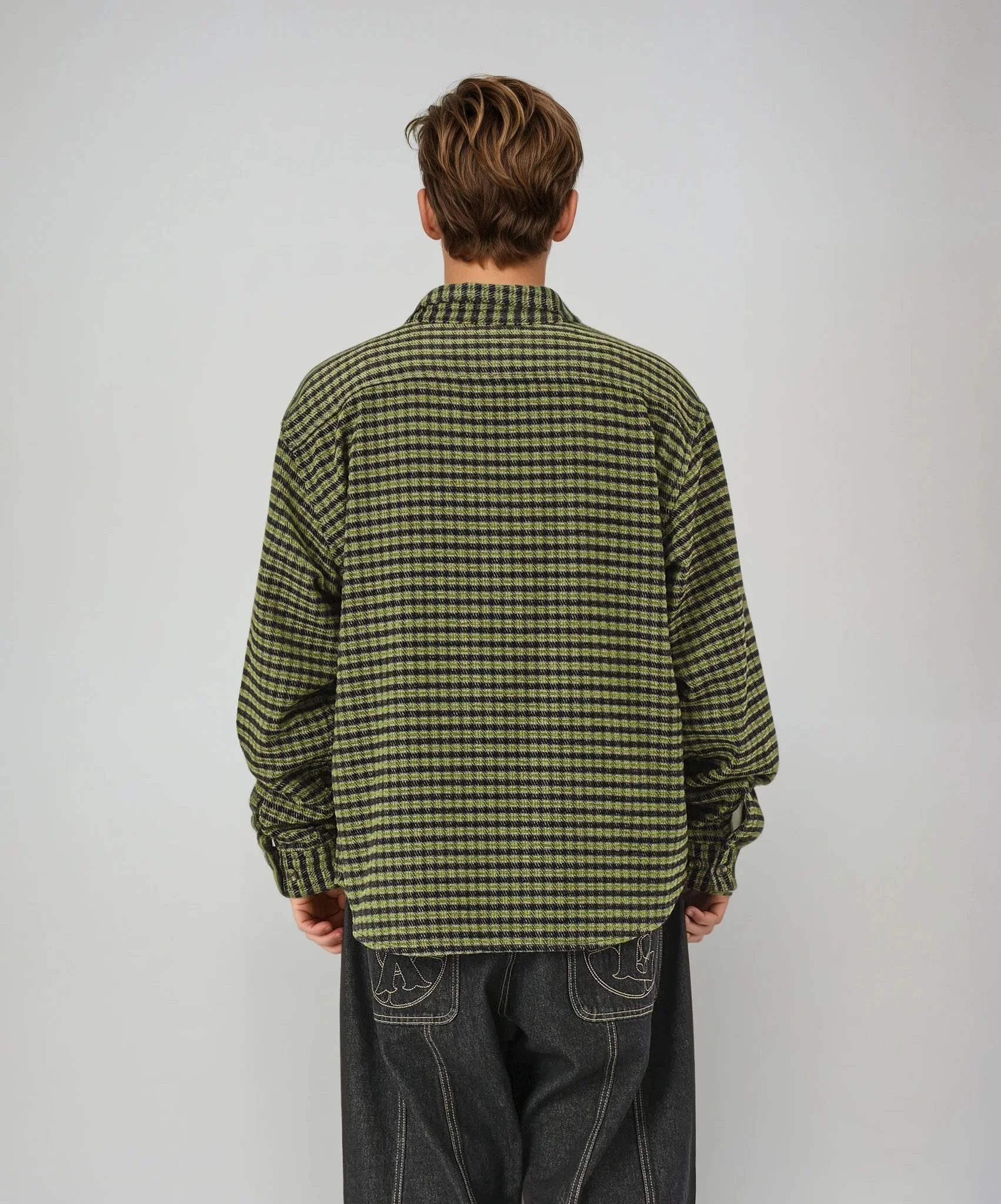 L/S PLAID SHIRT - Image 4