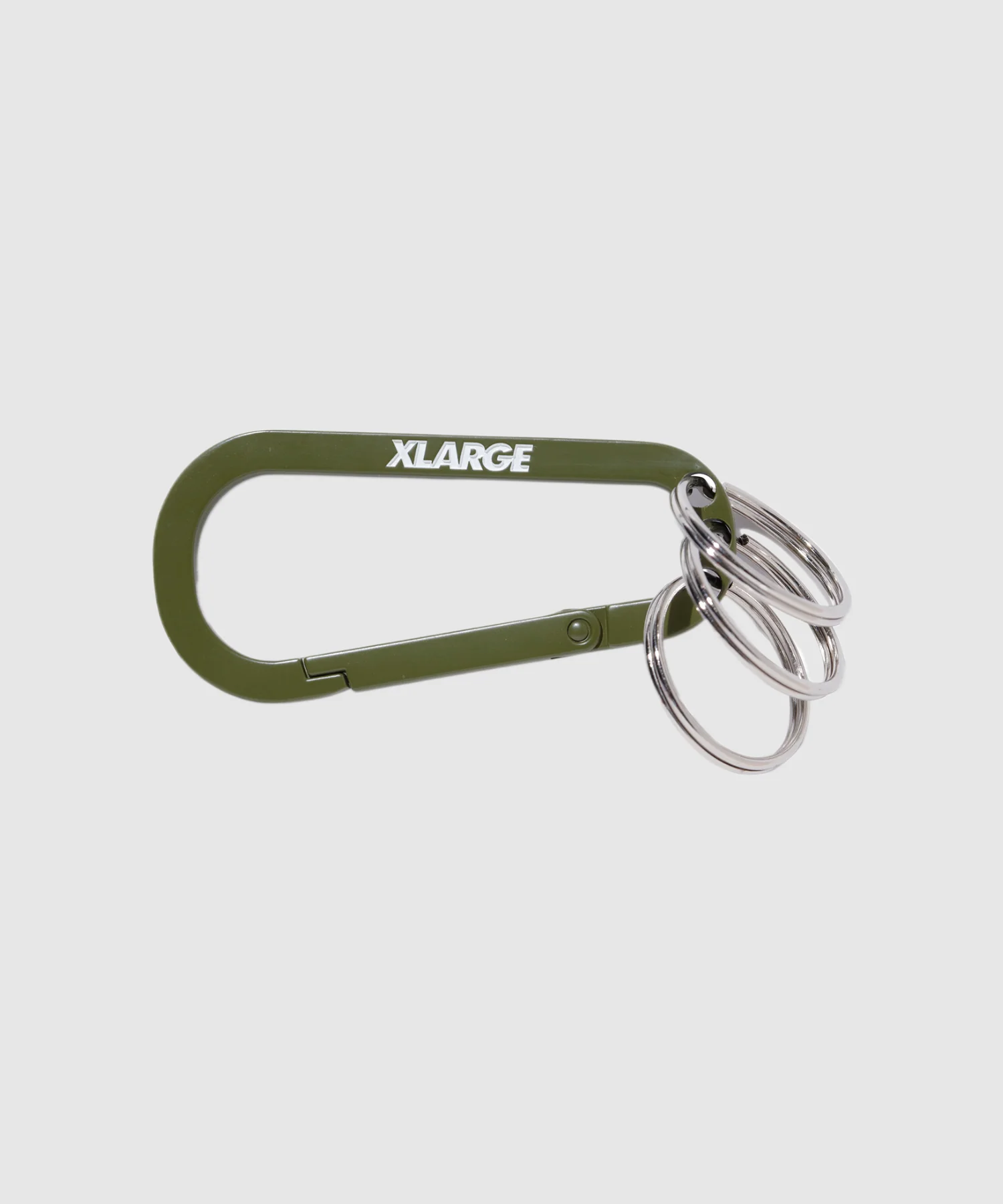 SLANTED LOGO KEYRING CARABINER - Image 8