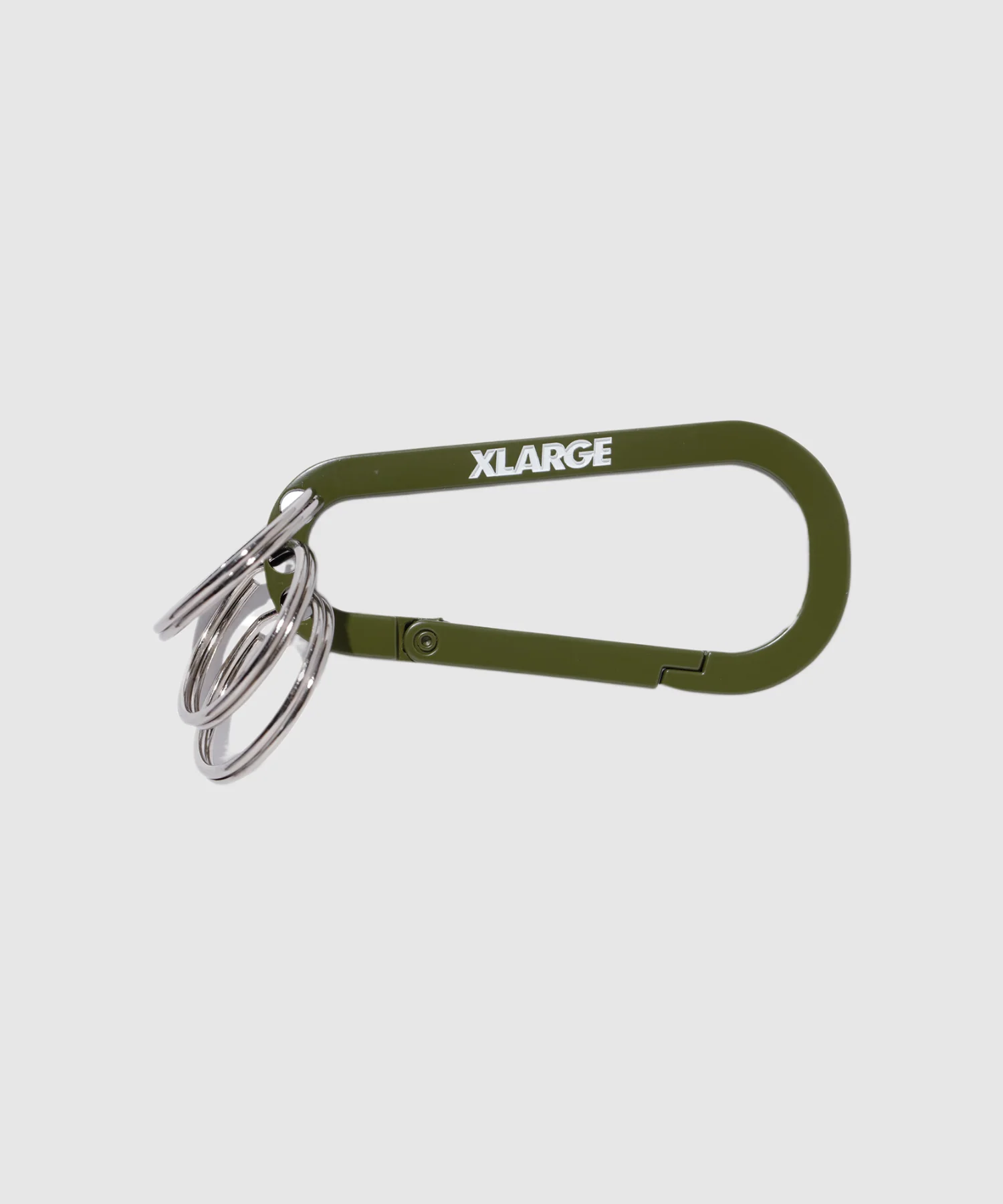 SLANTED LOGO KEYRING CARABINER - Image 9